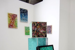 Relief Lounge, installation shot, RA Schools, Adha