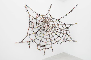 Reena Saini Kallat Untitled Cobweb (knots and crossings)