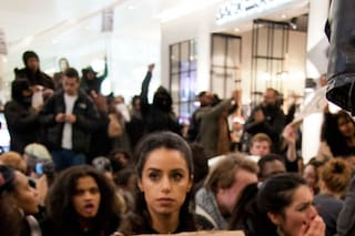 #ICantBreathe Eric Garner protests Westfield London 