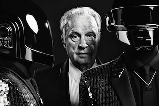 Giorgio Moroder with Daft Punk in Dazed