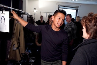 Prabal Gurung backstage