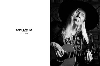Joni Mitchell, Saint Laurent, Hedi Slimane 