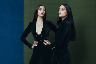 Temperley London AW15 shoot Reba and Jess Maybury