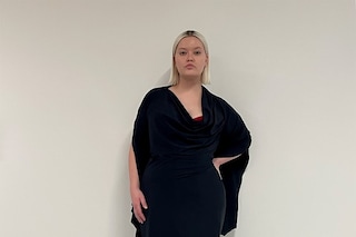 Ellie Misner demi-couture process photos draping