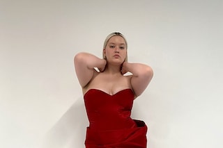 Ellie Misner demi-couture process photos draping
