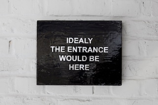 Laure Prouvost, Ideally the entrance would be here