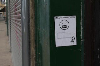 Sunny Ripert UK elections vote ballot poster