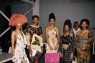 No Sesso LA AW20 runway show Jheyda McGarrell