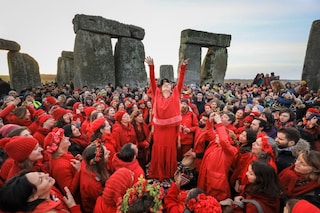 Winter solstice is marked at Stonehenge