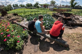 Teenagers in Ukraine 