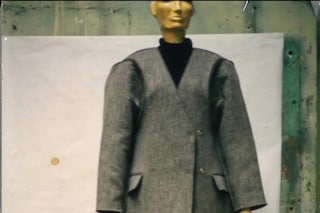 AW 1998 felted caban jacket