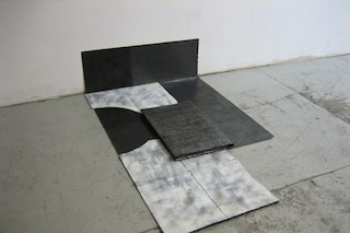 Dan Shaw-Town Untitled, 2011 Graphite and spray en