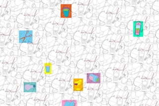 Michael  Craig‐Martin  Surfacing   &#169; Michael  Crai