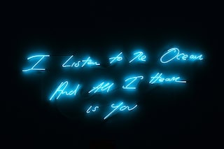 Tracey  Emin  I  Listen  to  the  Ocean  and  All 