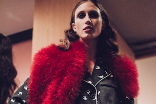 Backstage at Sonia Rykiel SS16