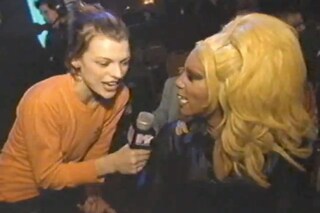 Milla Jovovich Ru Paul MTV Fashionably Loud