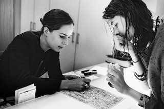 9am getting directions before leaving the hotel