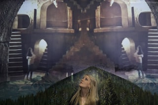 Chrissie Abbott at her exhibition