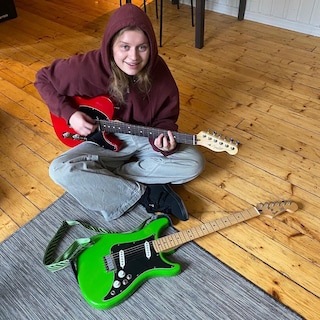 girl in red Dazed 100