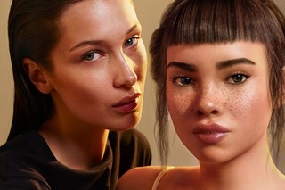 calvin klein campaign bella hadid lil miquela