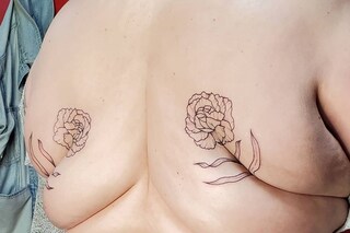 Roll Flower Tattoos Carrie Metz-Caporusso