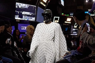 Balenciaga SS23 collection at the NY Stock Exchange