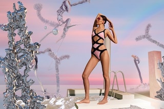 1 SELFRIDGES Agent Provocateur Mazzy V-neck swimsu