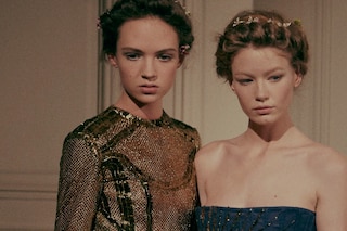 Backstage at Valentino Haute Couture SS15
