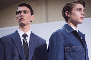 Dior Homme AW15 denim coat, Menswear, Dazed backstage