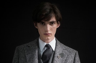 Backstage at Herm&#232;s AW15 Grey Wool Blazer White Shirt Tie