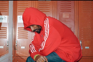 Zip hoodie and t-shirt by ADIDAS; jeans by LEVI&#39;S