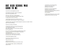 But High School Was Good to me Ana Carrete