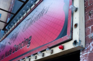 Lusty Lady Sign in Disrepair&#39;