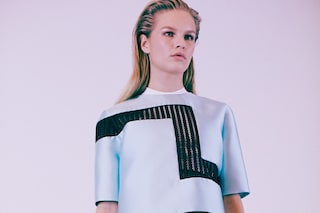 Dazed backstage Versace SS15 Lea Colombo