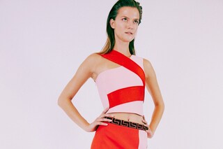 Dazed backstage Versace SS15 Lea Colombo