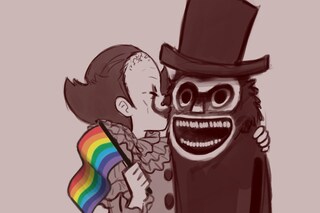 Babadook and pennywise