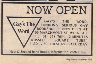 Gay’s The Word