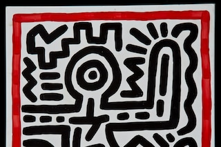 Keith Haring. “Untitled (figure)” (1982).