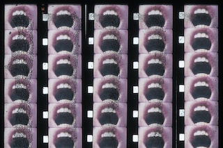 Luther Price, Sally's Mouth, 1999, handmade slide.