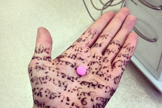 1) &quot;The pill you took is part of a trace program. 