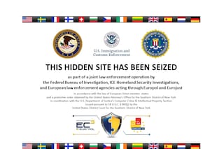 FBI seizure notice on Silk Road 2.0