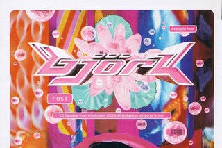 Bj&#246;rk wearing the airmail dress by Hussein Chalayan