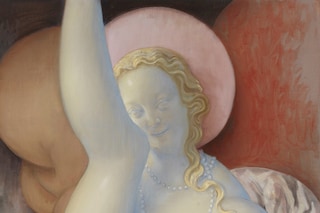 John Currin, “Caryatid” (2021)