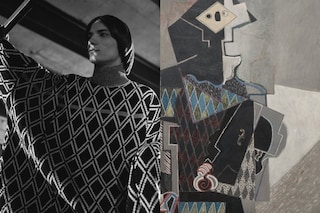 “Harlequin with Violin” by Pablo Picasso (1918) / Raf Simons