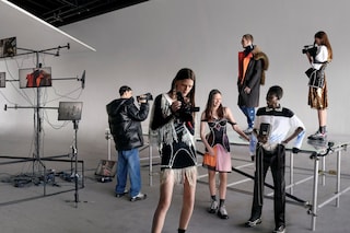 Alexis Chaparro, Anna Ross, Kacie Hall, Burberry AW19