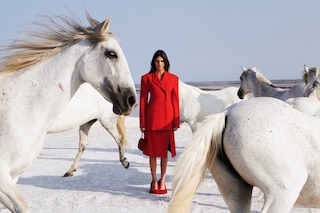 Kendall Jenner for Stella McCartney AW23 Harley Weir