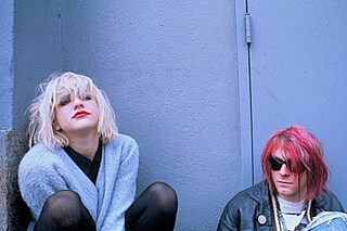 Kurt Cobain and Courtney Love