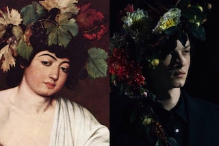 “Bacchus” by Caravaggio (1595) / Comme des Gar&#231;ons Homme Plu