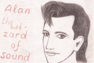 Alan Wilder drawing by Depeche Mode fan
