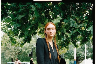 Yu Fujiwara London Fashion Week SS22 Street Style